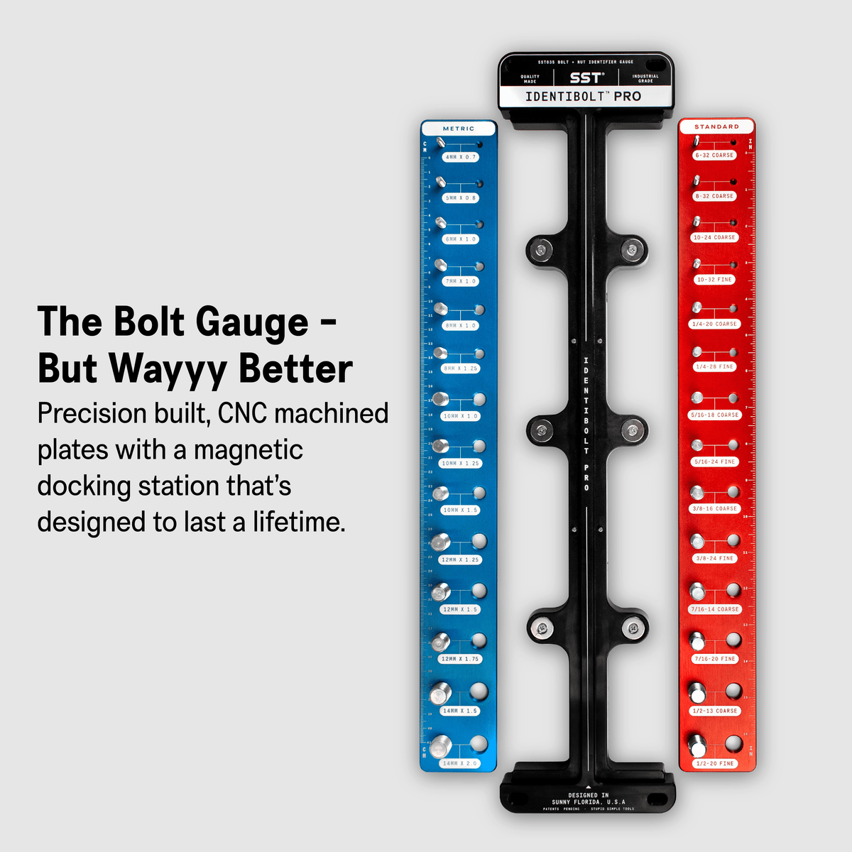 Identibolt PRO bolt gauge set for Amazon