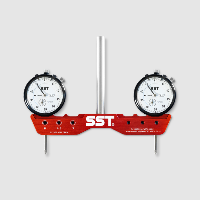 machinist tram indicator tool with .0005” resolution
