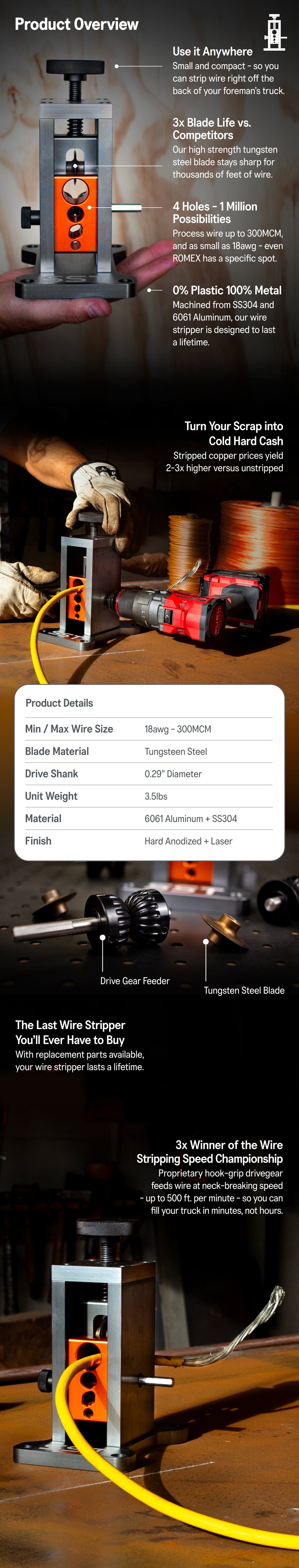 Wire Stripping Machine